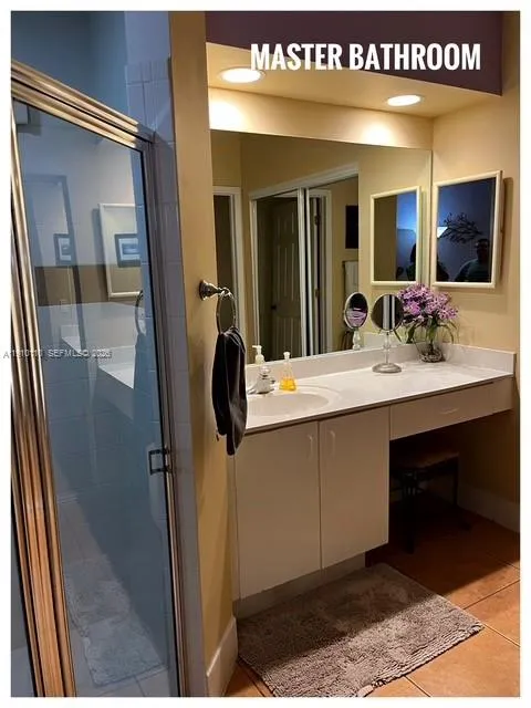 Master bathroom