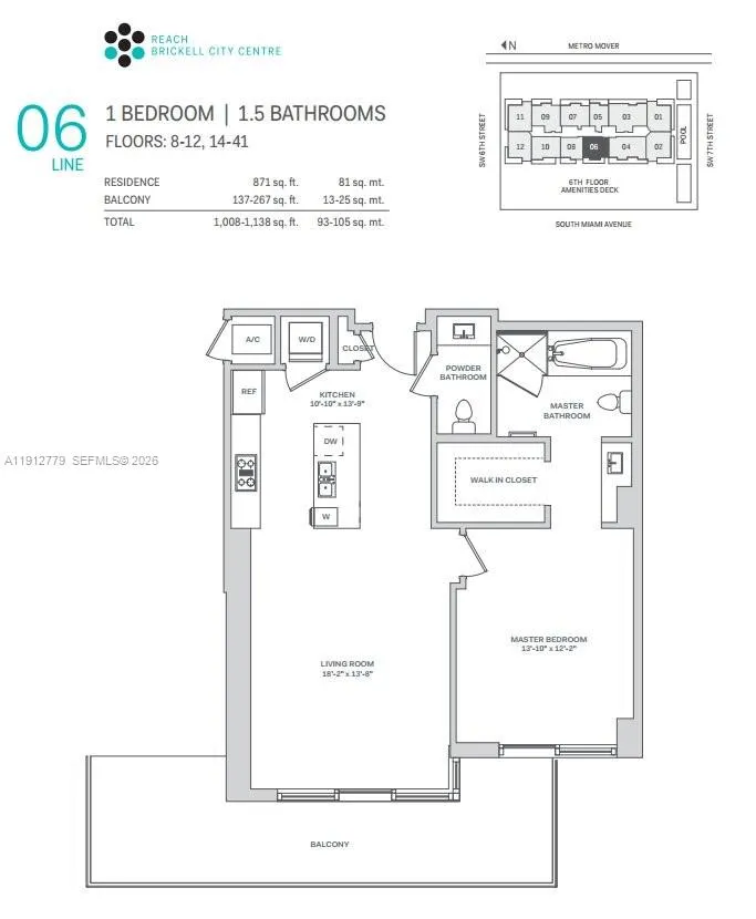 68 Se 6th St 3806, Miami, Florida 33131, Miami, Florida 33131, 1 Bedroom Bedrooms, ,1 BathroomBathrooms,Residential,For Sale,68 Se 6th St 3806, Miami, Florida 33131,A11912779