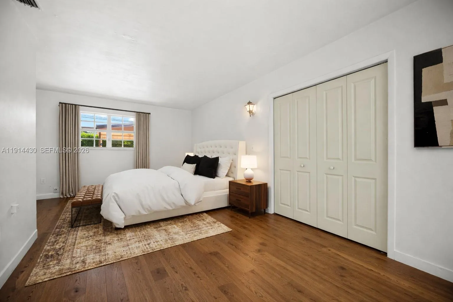 Digitally Staged - Bedroom