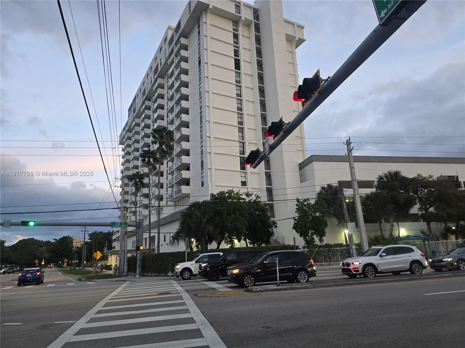 View from Shopping Center