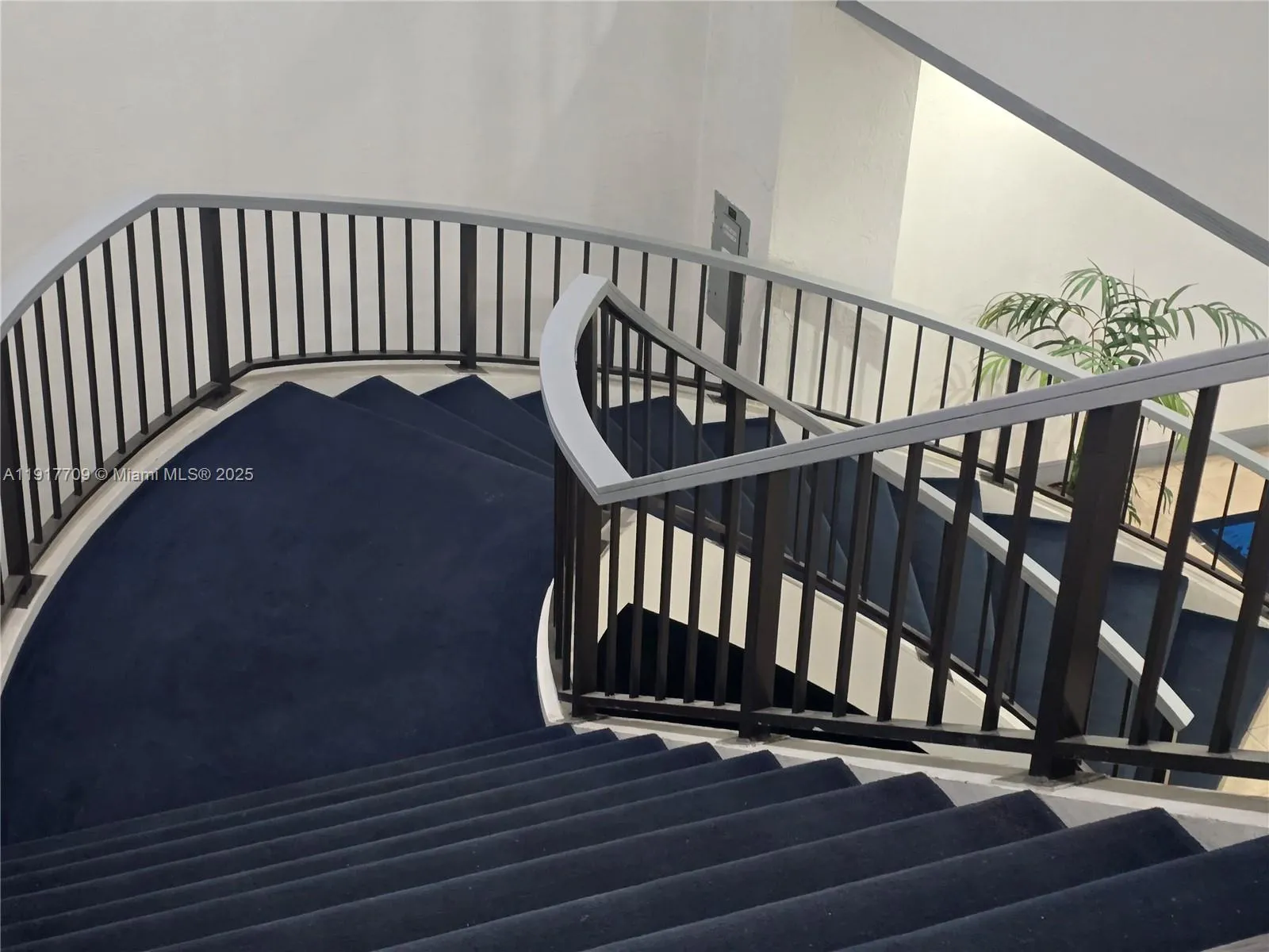 Strairway to Mezzanine Level