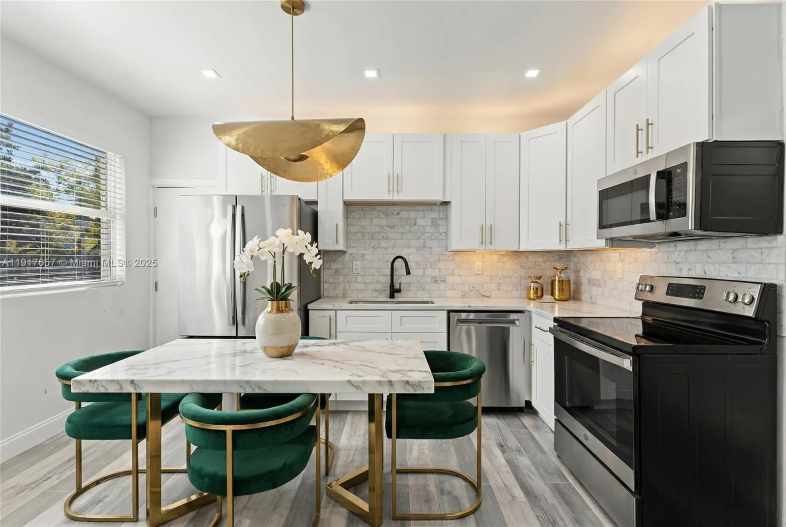 Virtually staged Kitchen of 5820 NW 3rd Ave