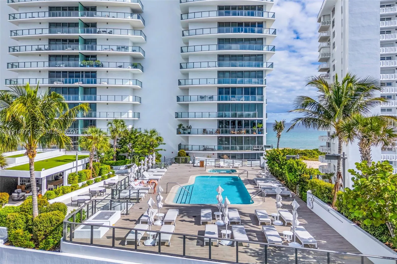 2nd pool - Sunset View