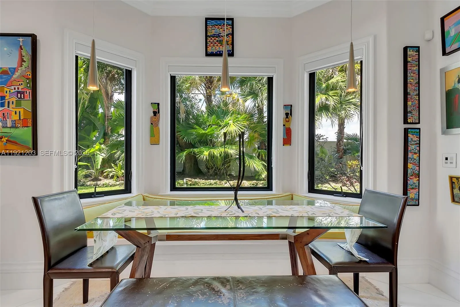 Breakfast table