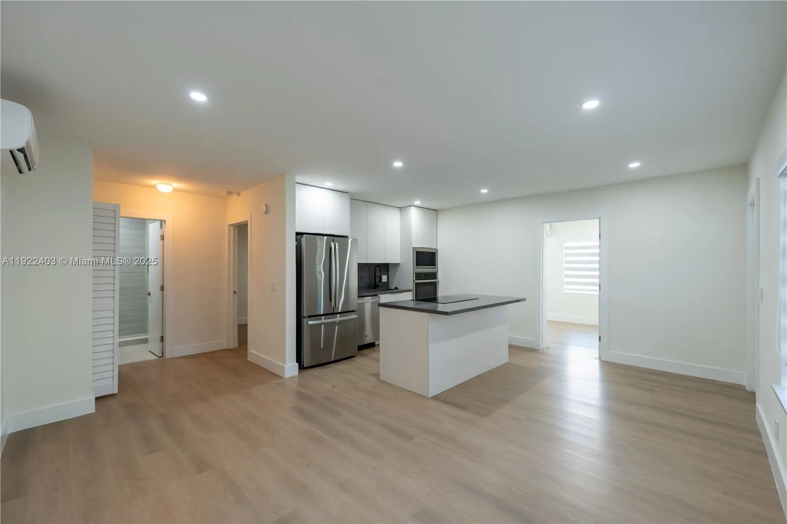 Kitchen/Living Area in 2 Bedroom Unit