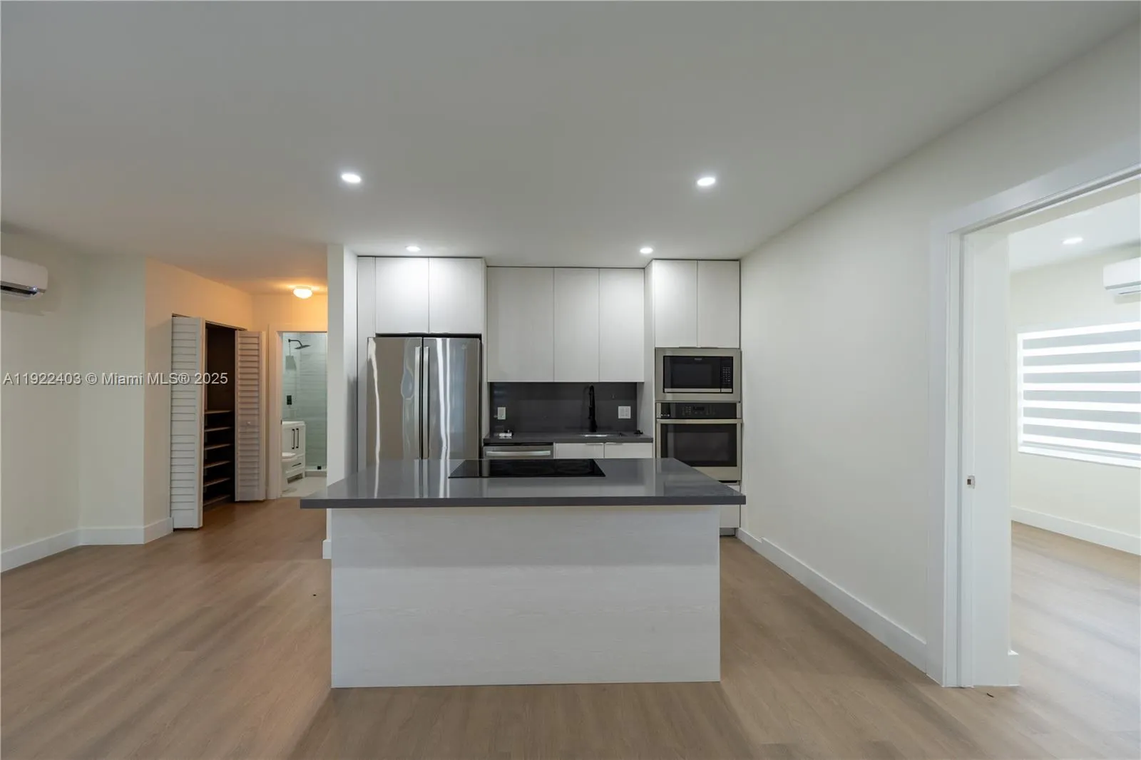 Kitchen/Living Area in 2 Bedroom Unit