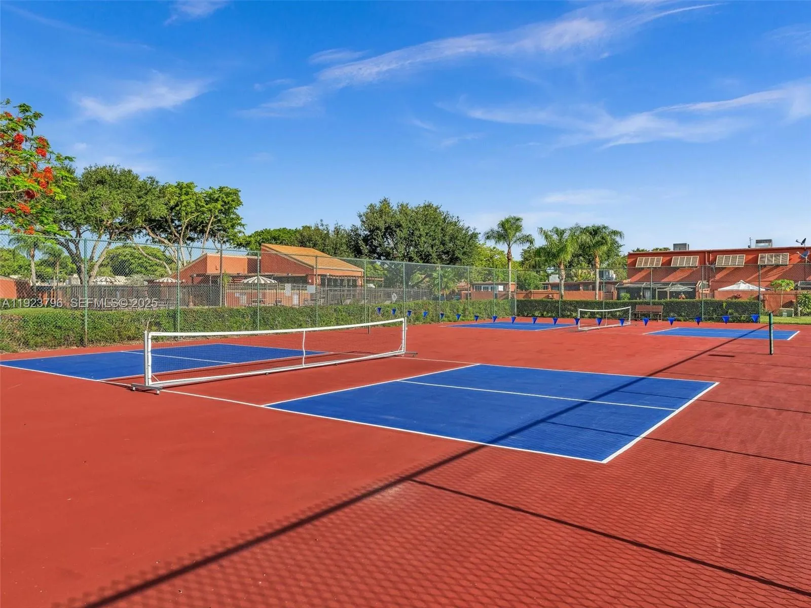Two Pickleball courts