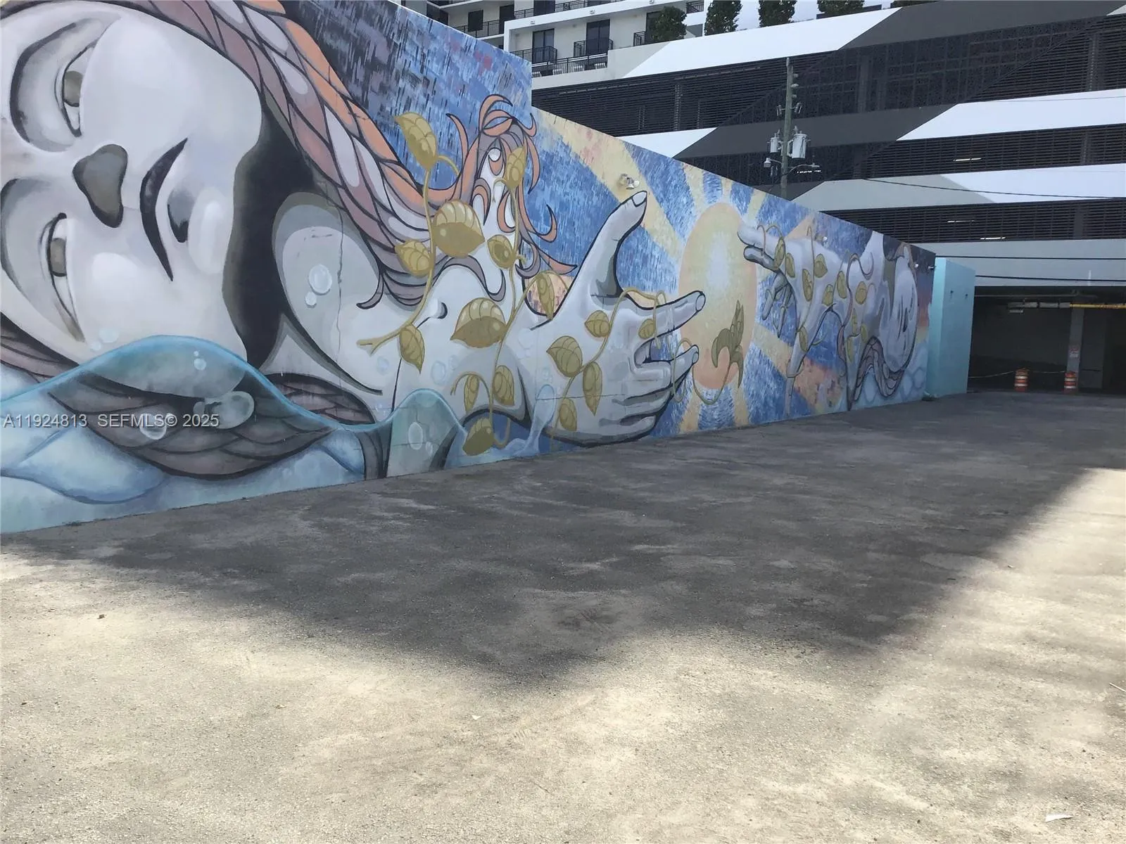 toward rear Loading doors