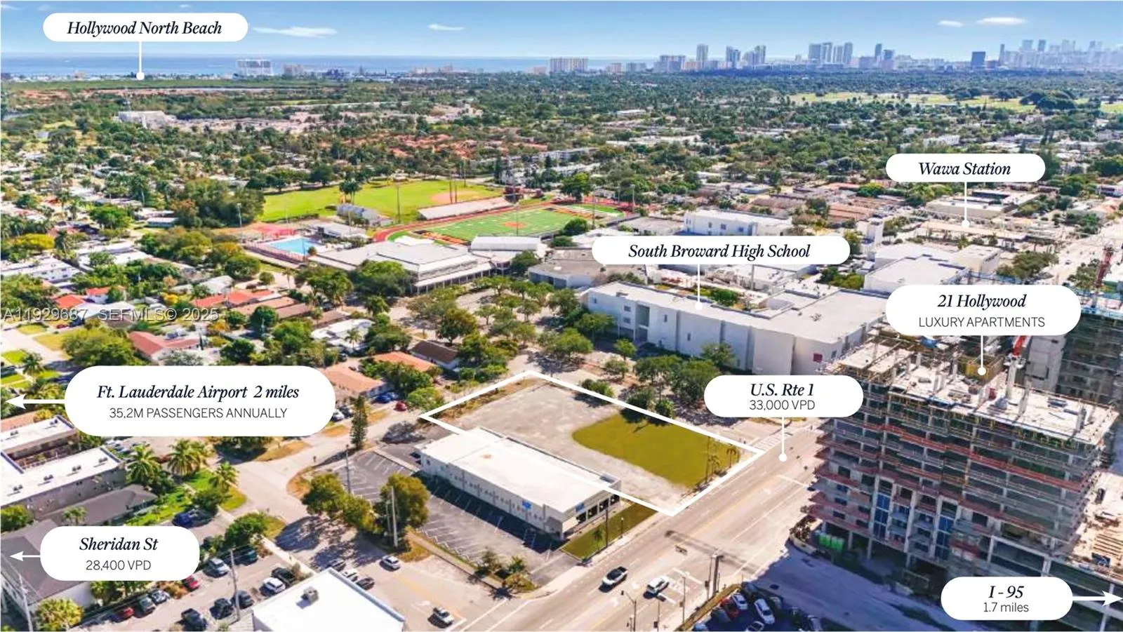 2105 N Federal Hwy, Hollywood, Florida 33020, Hollywood, Florida 33020, ,Land,For Sale,2105 N Federal Hwy, Hollywood, Florida 33020,A11929687
