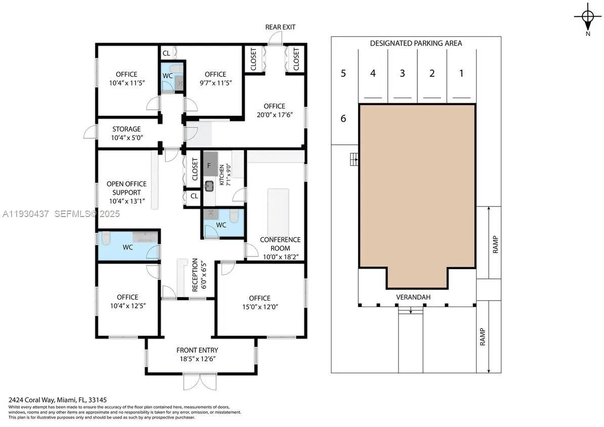 2424 Sw 22nd St, Miami, Florida 33145, Miami, Florida 33145, ,Commercial Lease,For Rent,2424 Sw 22nd St, Miami, Florida 33145,A11930437