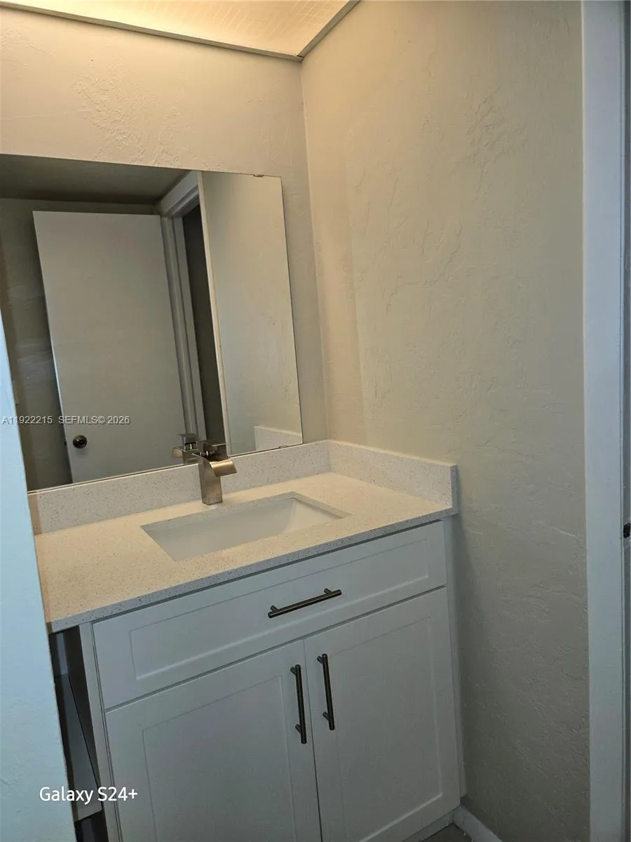 Vanity on second bedroom