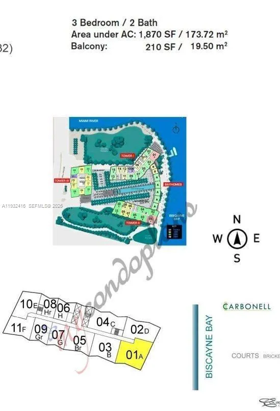 495 Brickell Ave 2301, Miami, Florida 33131, Miami, Florida 33131, 3 Bedrooms Bedrooms, ,2 BathroomsBathrooms,Residential Lease,For Rent,495 Brickell Ave 2301, Miami, Florida 33131,A11932416