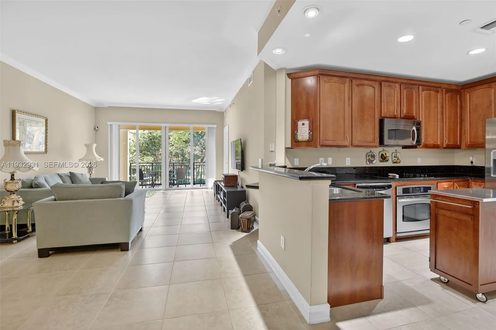 Spacious layout gives ample space for furnishings.