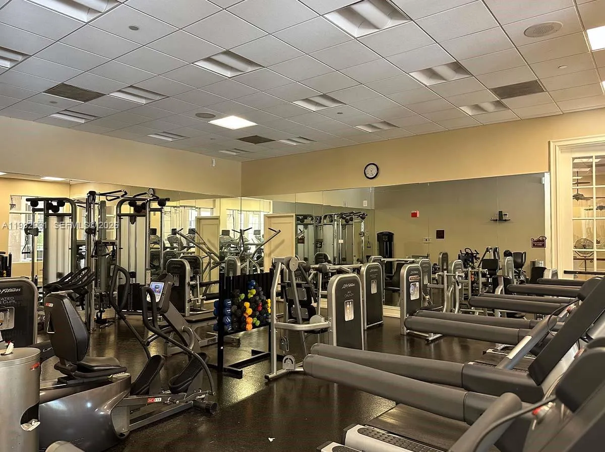 Fully equipped gym for a healthy lifestyle.