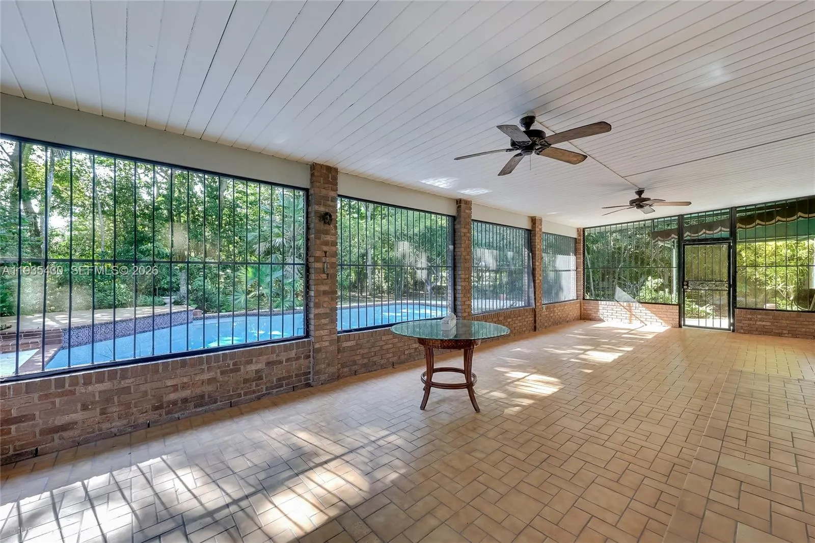 Terrific Enclosed Patio