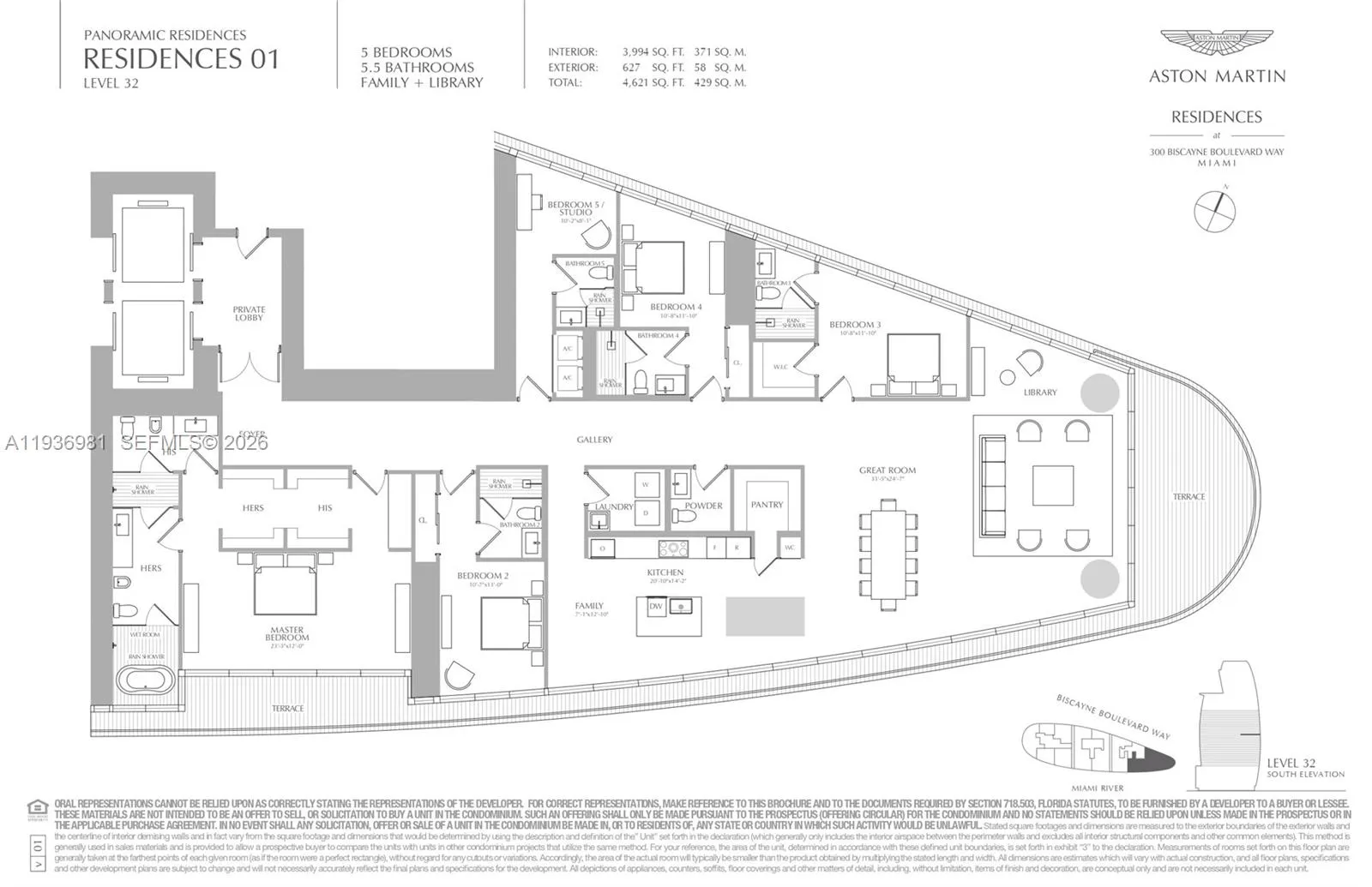 300 Biscayne Blvd Way 3201, Miami, Florida 33130, Miami, Florida 33130, 5 Bedrooms Bedrooms, ,5 BathroomsBathrooms,Residential Lease,For Rent,300 Biscayne Blvd Way 3201, Miami, Florida 33130,A11936981