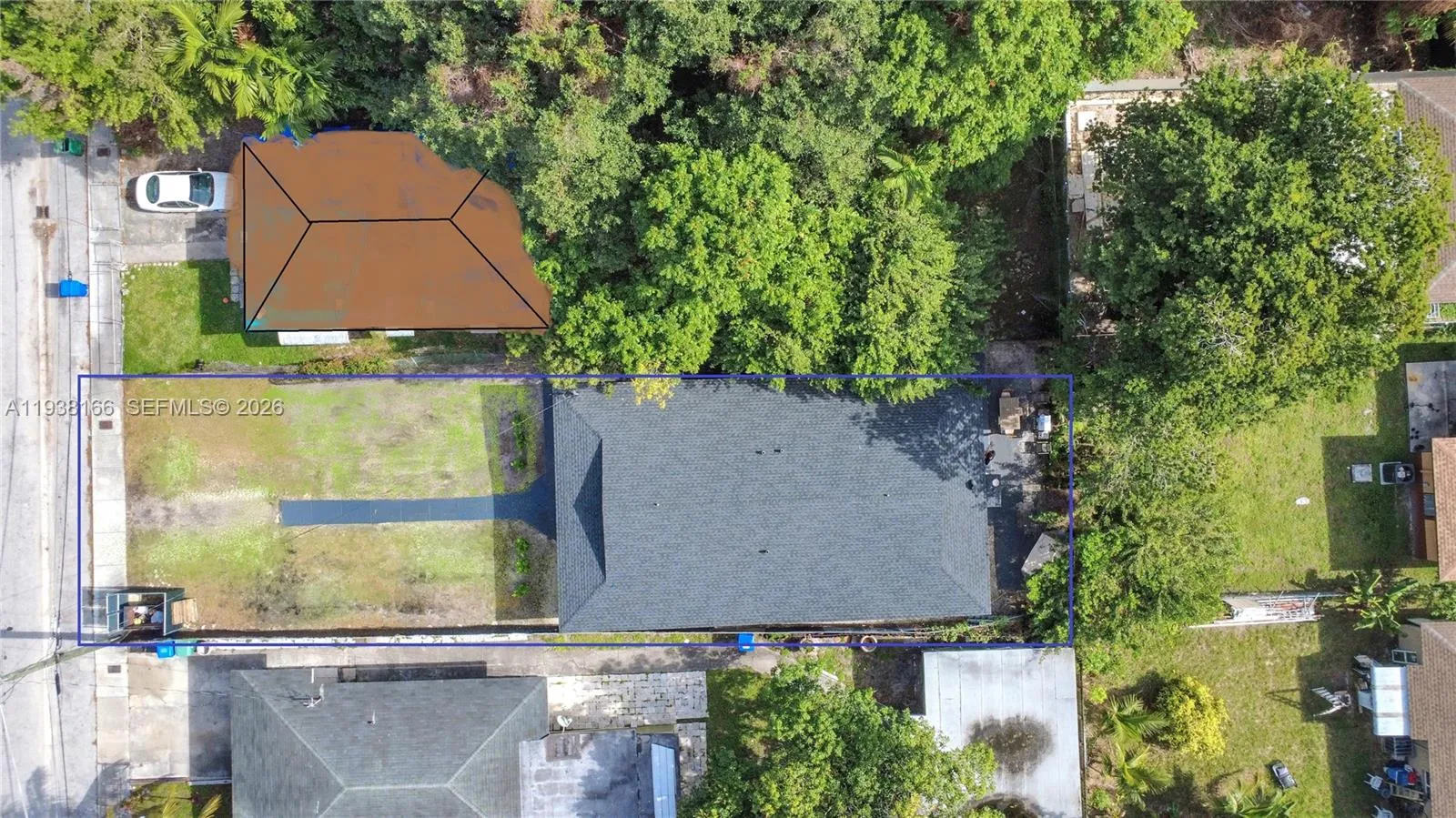 Top Down!  Looking at a newer roof