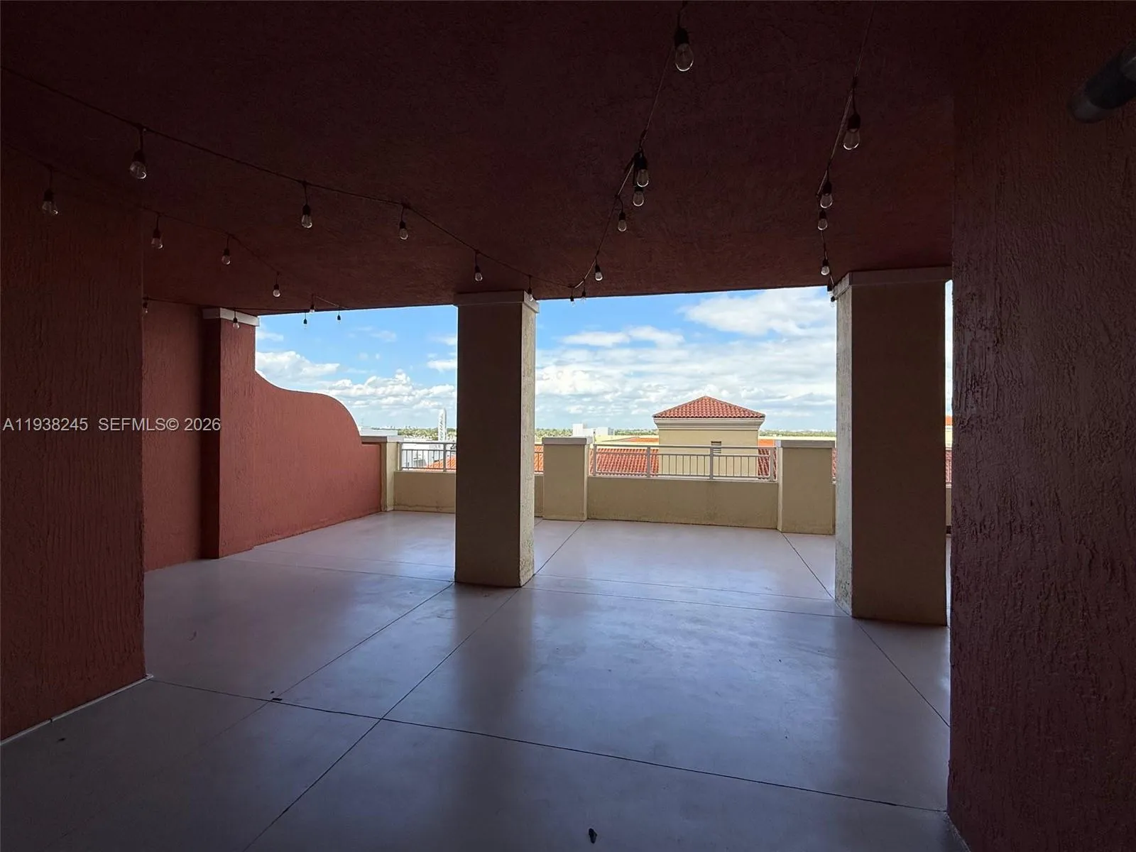 Cover terrace