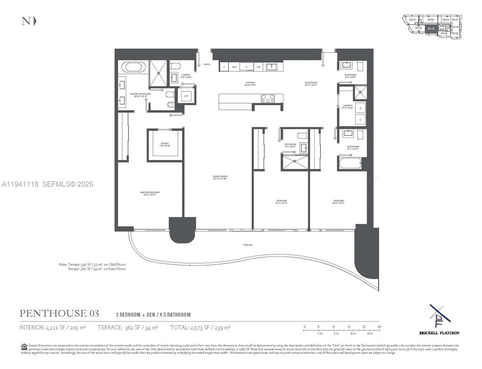 1000 Brickell Plz Ph5403, Miami, Florida 33131, Miami, Florida 33131, 2 Bedrooms Bedrooms, ,3 BathroomsBathrooms,Residential,For Sale,1000 Brickell Plz Ph5403, Miami, Florida 33131,A11941118