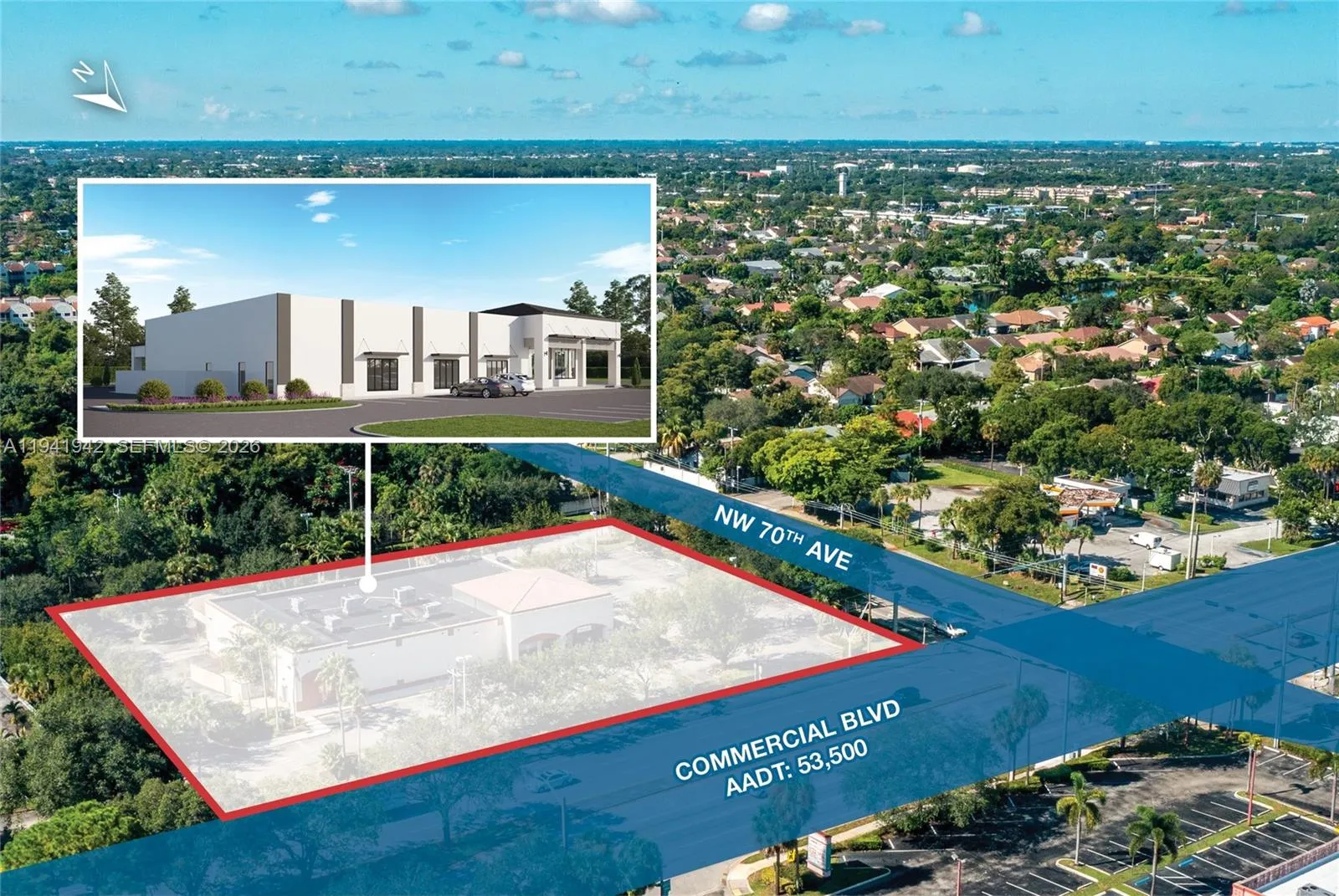 6980 W Commercial Blvd, Lauderhill, Florida 33319, Lauderhill, Florida 33319, ,Commercial Lease,For Rent,6980 W Commercial Blvd, Lauderhill, Florida 33319,A11941942