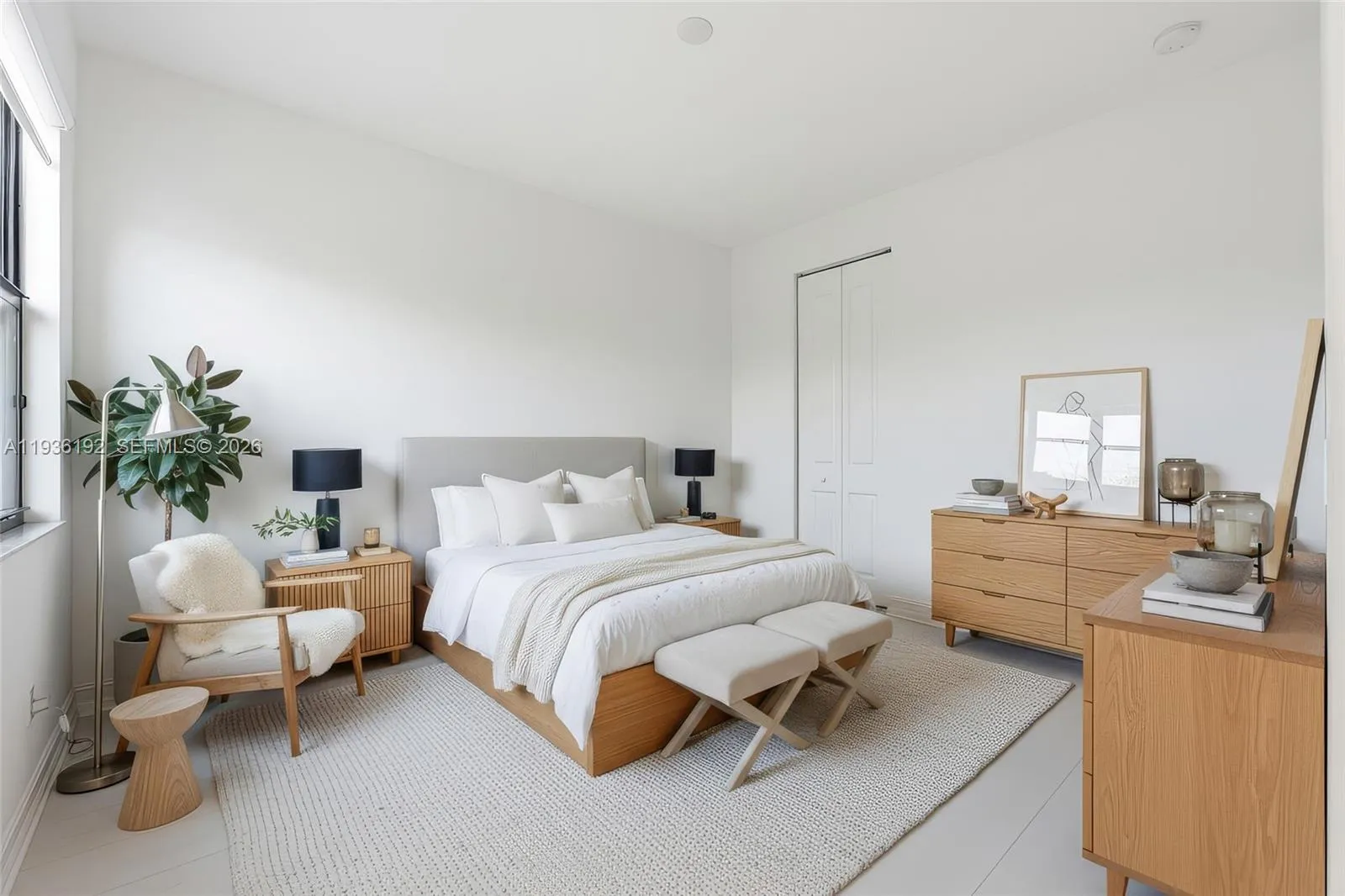 This room was virtually staged