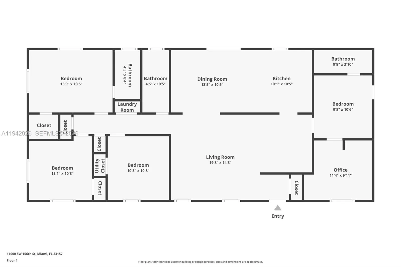 11000 Sw 156th St, Miami, Florida 33157, Miami, Florida 33157, 4 Bedrooms Bedrooms, ,3 BathroomsBathrooms,Residential,For Sale,11000 Sw 156th St, Miami, Florida 33157,A11942026
