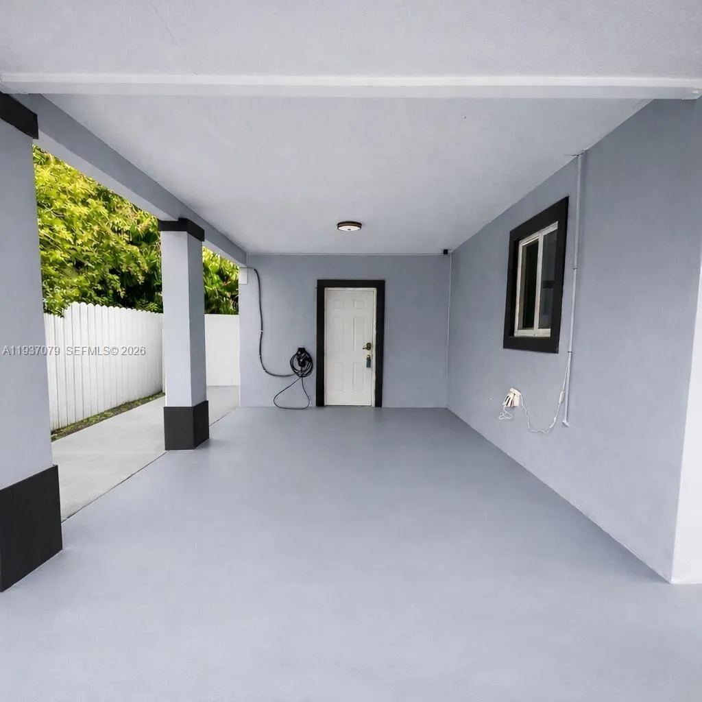 Drive way entry and Tesla EV Car Charger