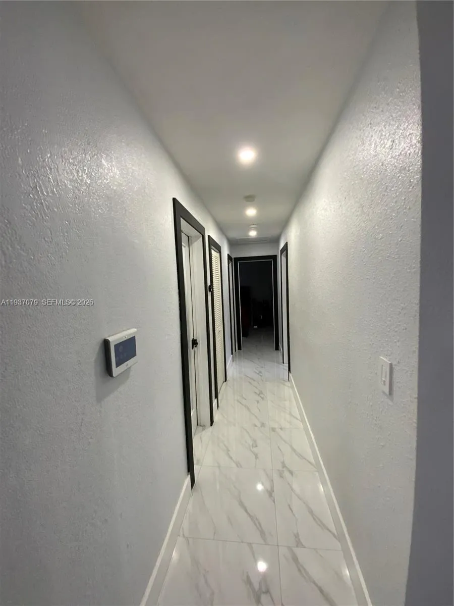 Hall way to bedrooms