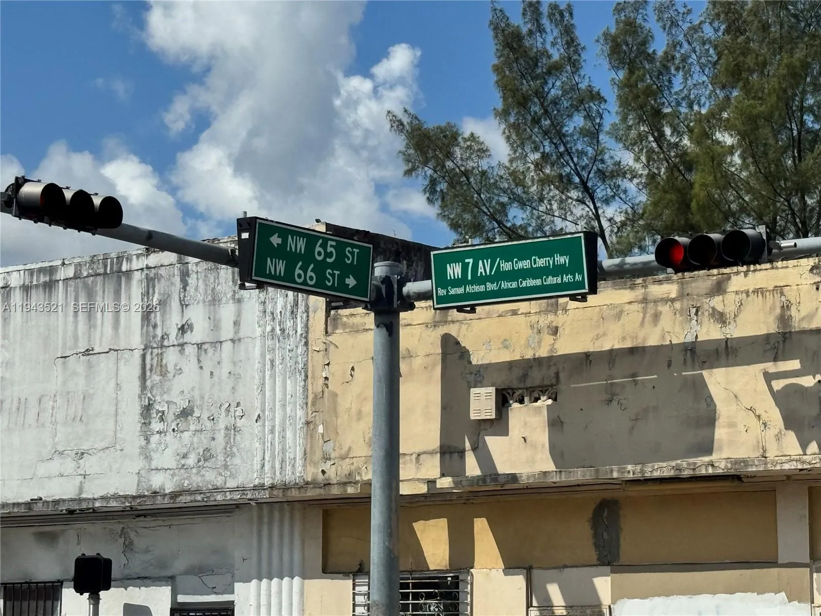 Corner of NW 65th St & 7th Avenue