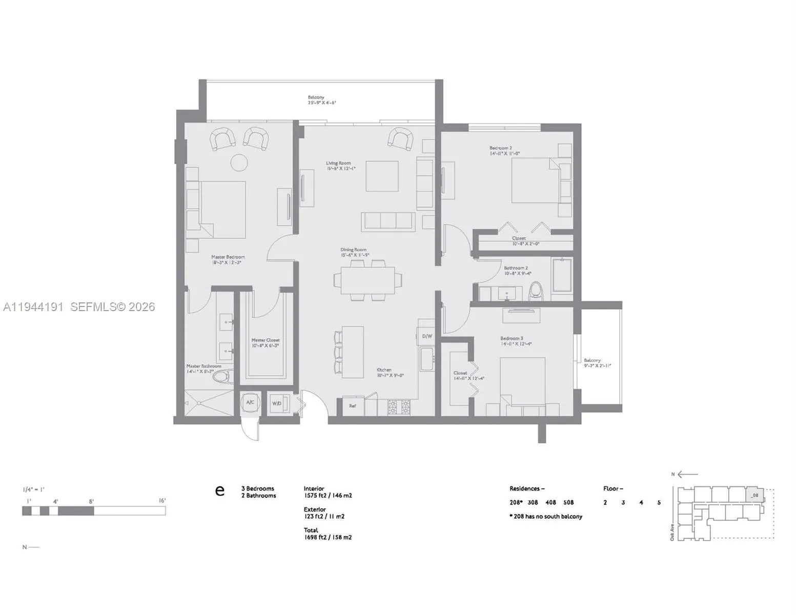 3034 Oak Avenue 408, Coconut Grove, Florida 33133, Coconut Grove, Florida 33133, 3 Bedrooms Bedrooms, ,2 BathroomsBathrooms,Residential,For Sale,3034 Oak Avenue 408, Coconut Grove, Florida 33133,A11944191