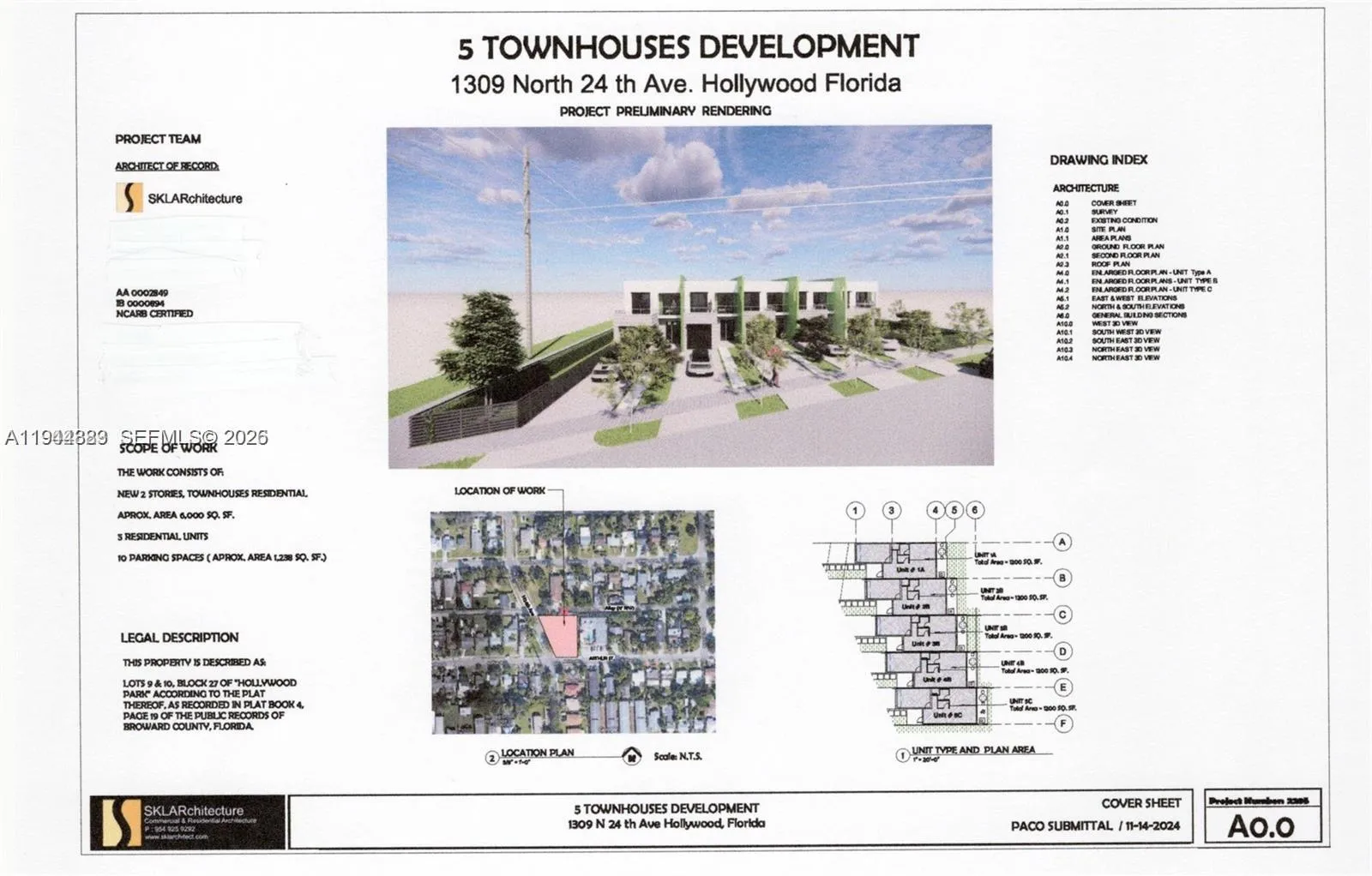 1309 N 24th Ave, Hollywood, Florida 33020, Hollywood, Florida 33020, ,Land,For Sale,1309 N 24th Ave, Hollywood, Florida 33020,A11944383