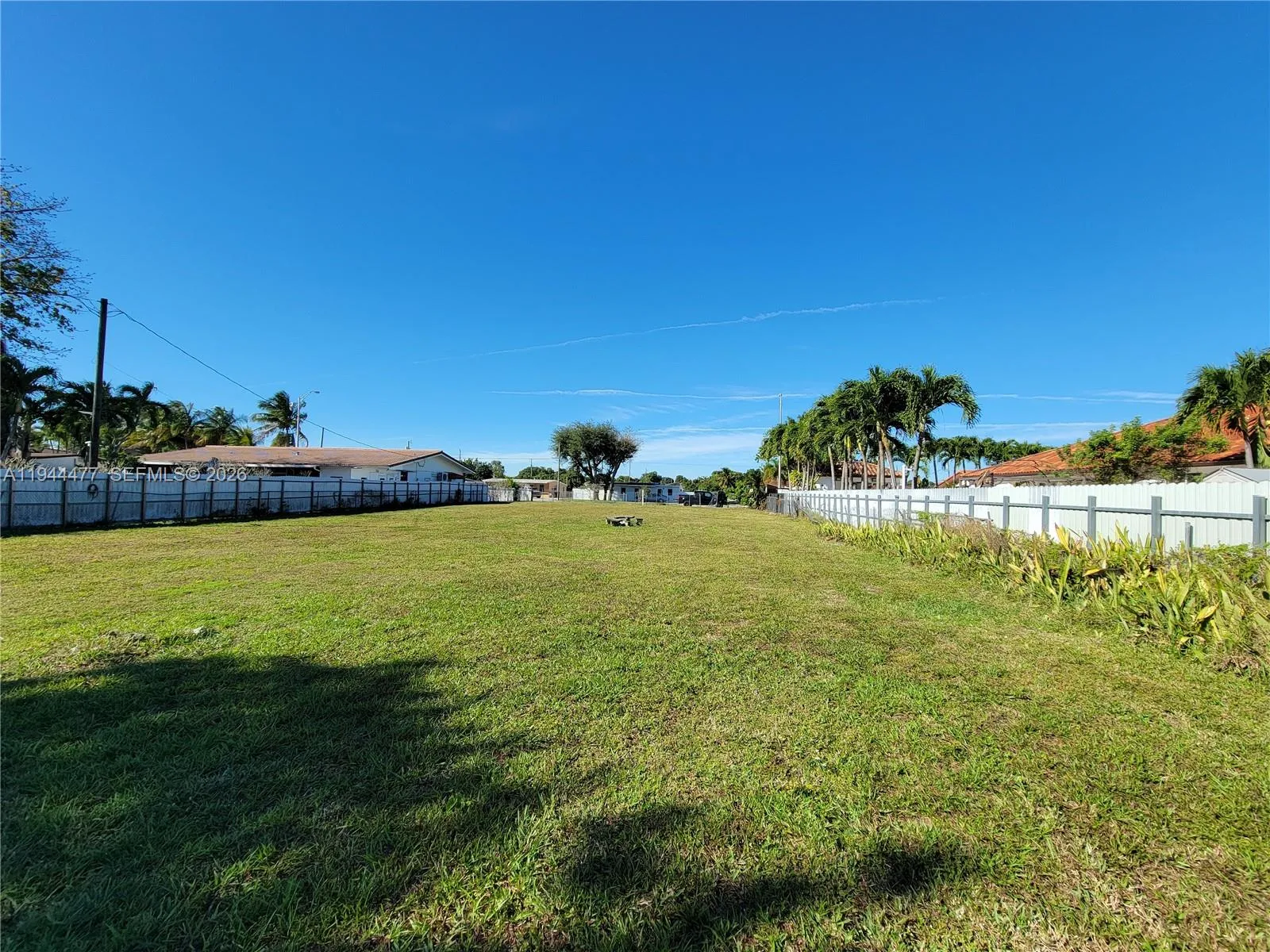 View from Rear of Lot facing the Street