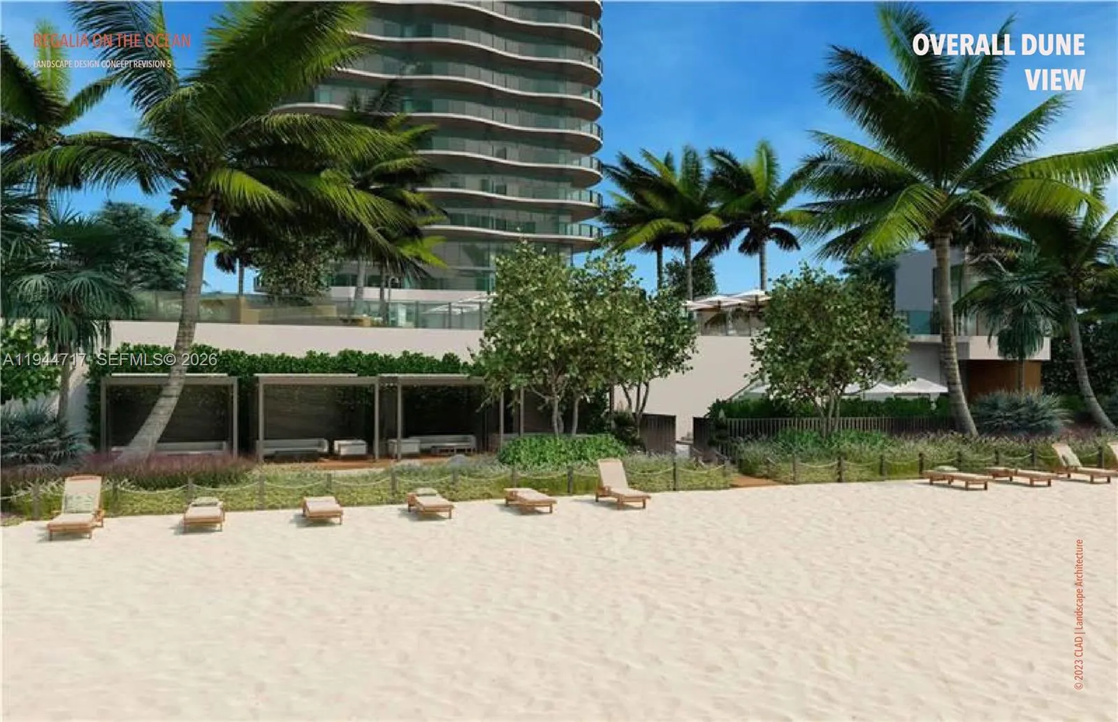 Rendering of future beach club