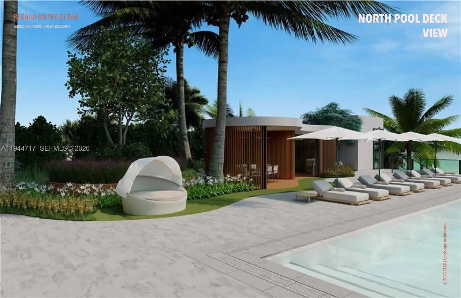 Rendering of future pool deck