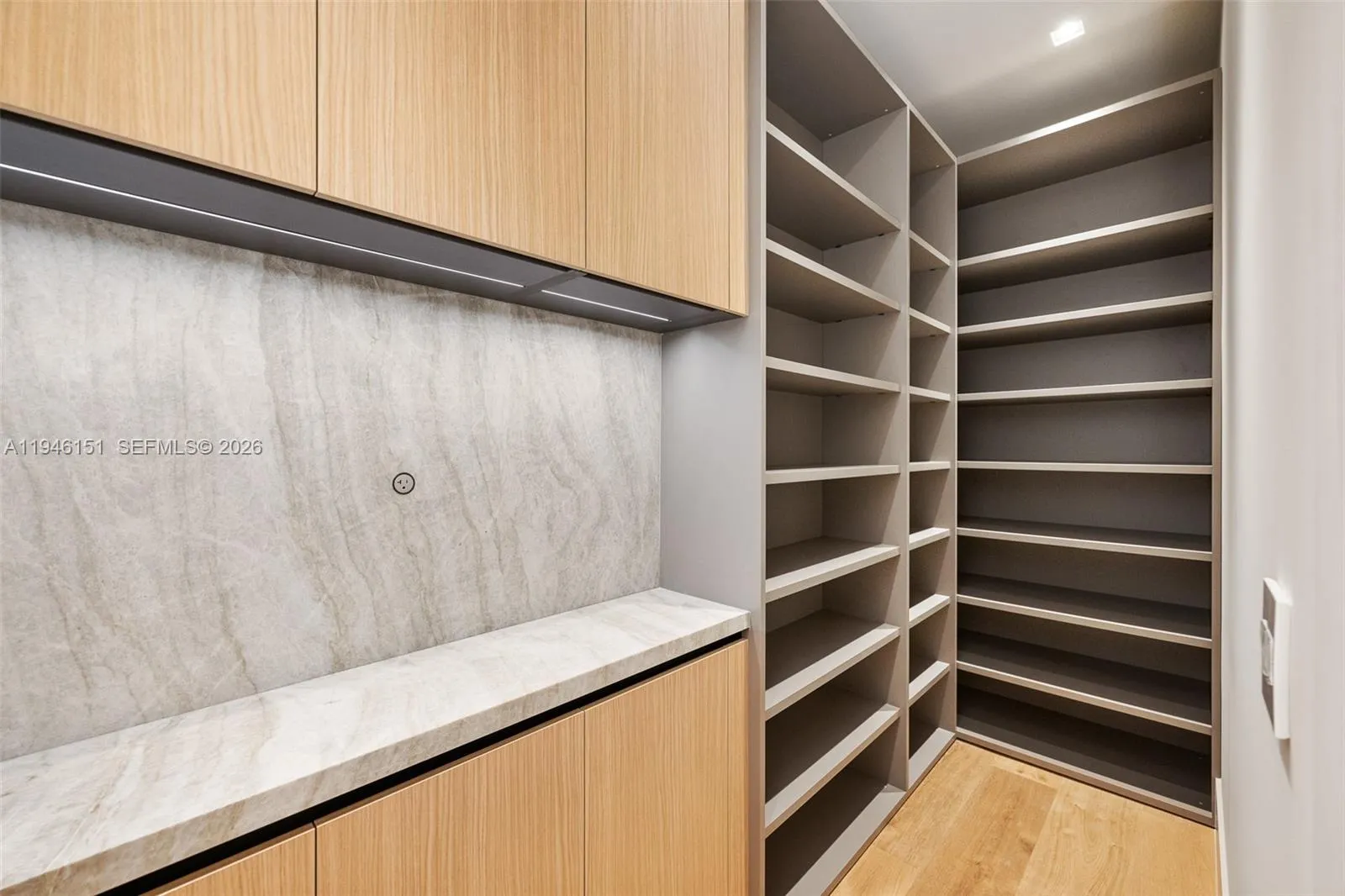 Inside Hidden Pantry