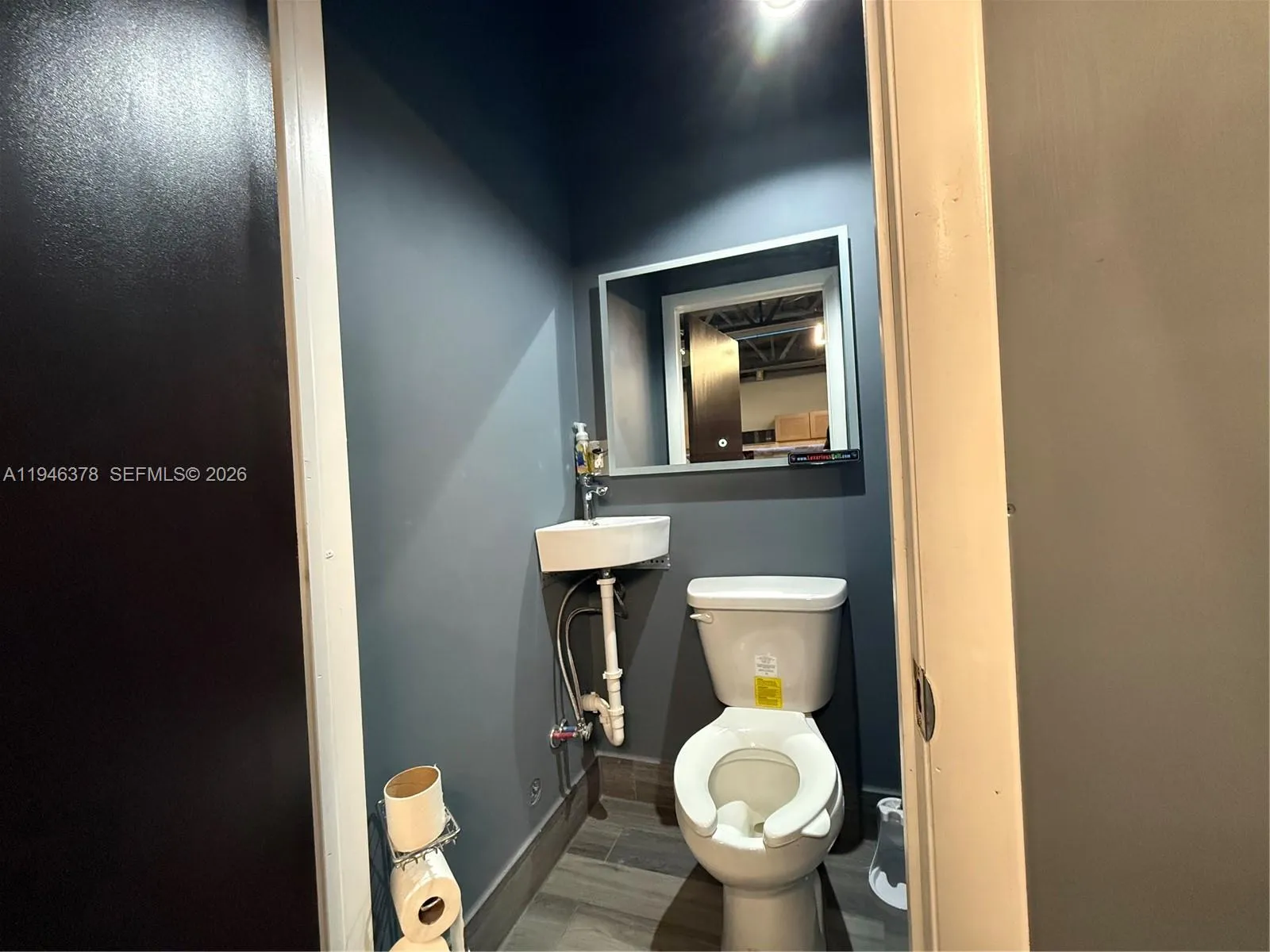Half bath for break room/lounge for 5000 sqft space