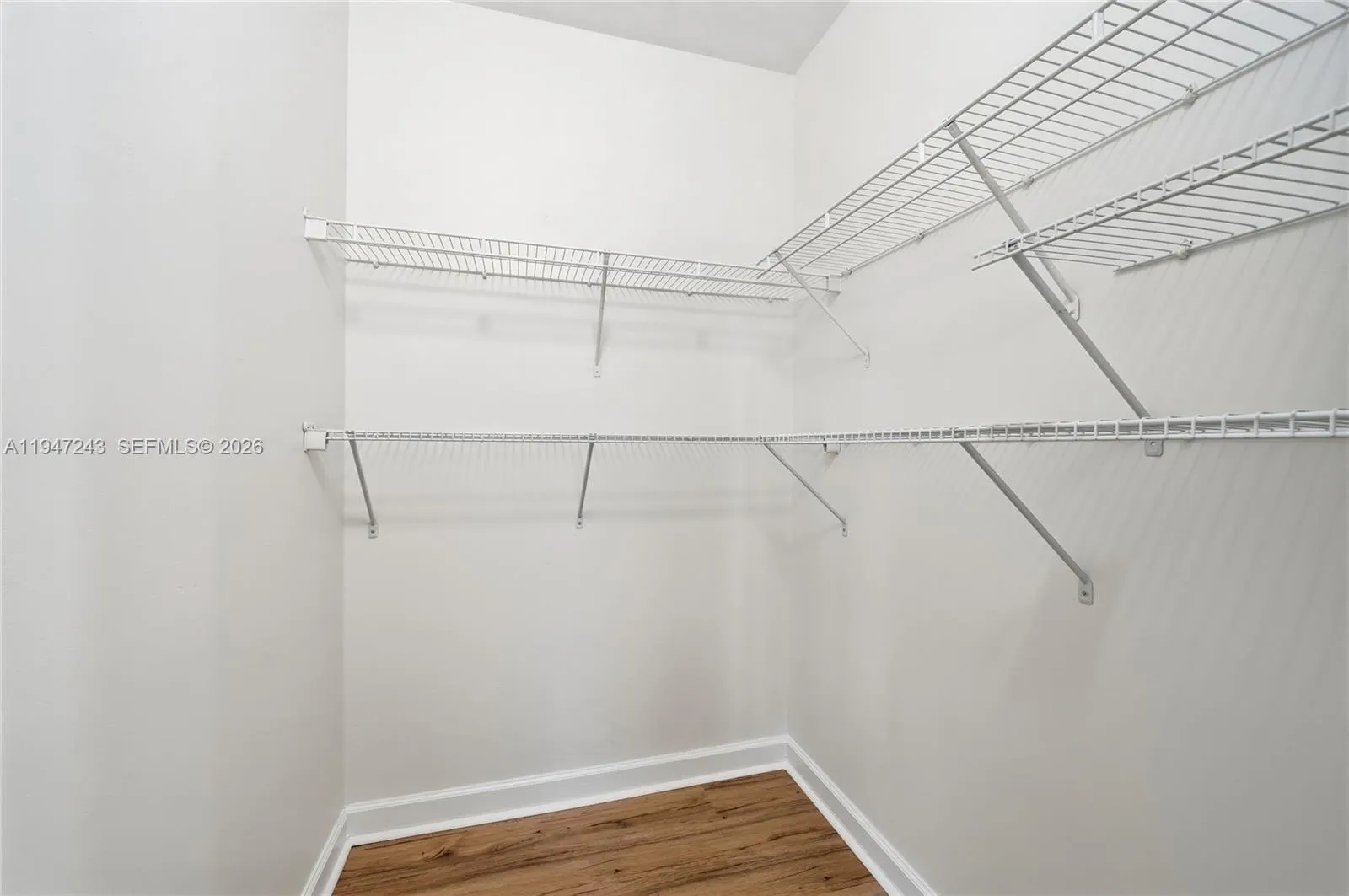 Walk-in Closet in Primary Bedroom