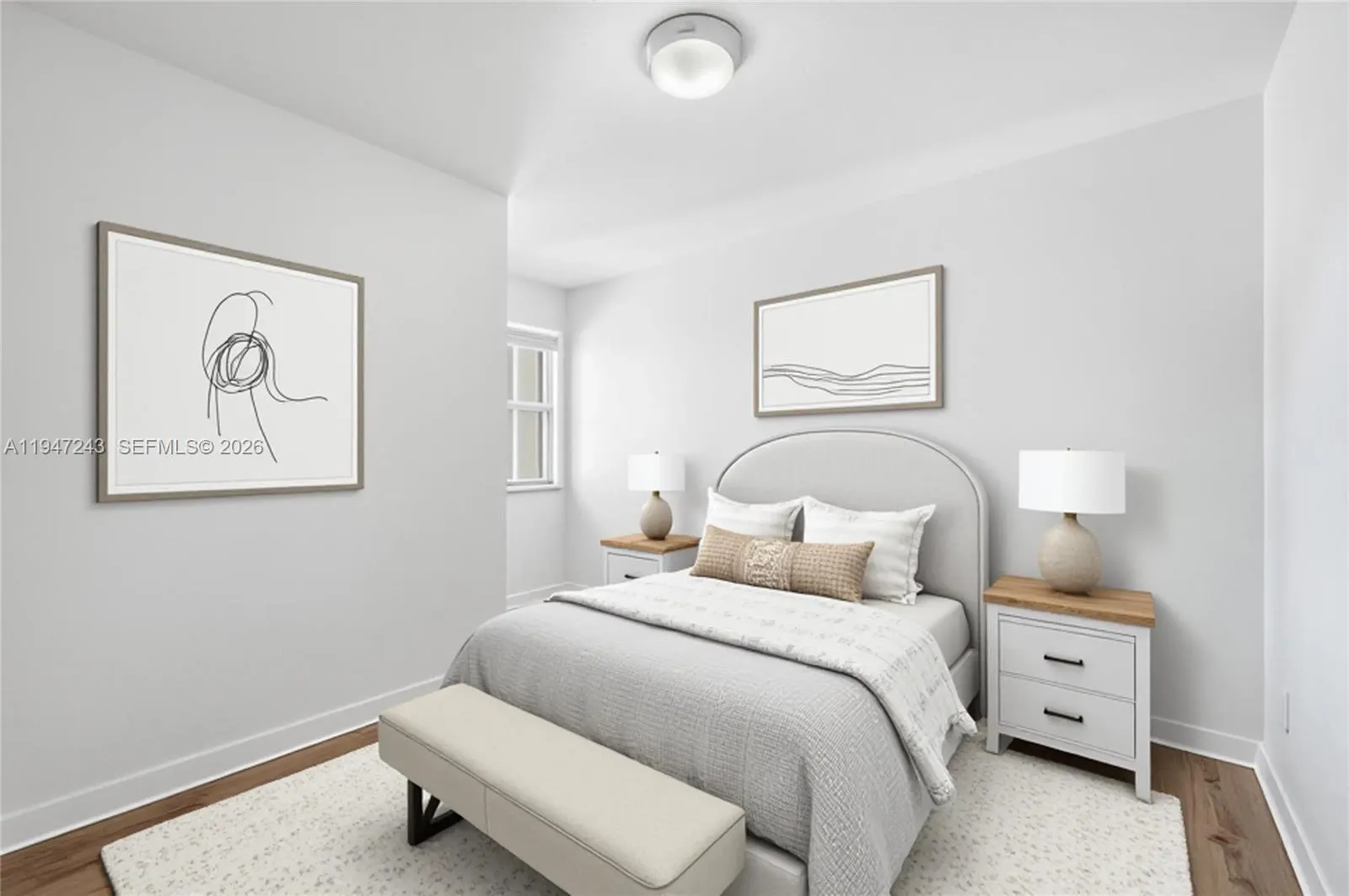 2nd. Bedroom - Virtual Staging