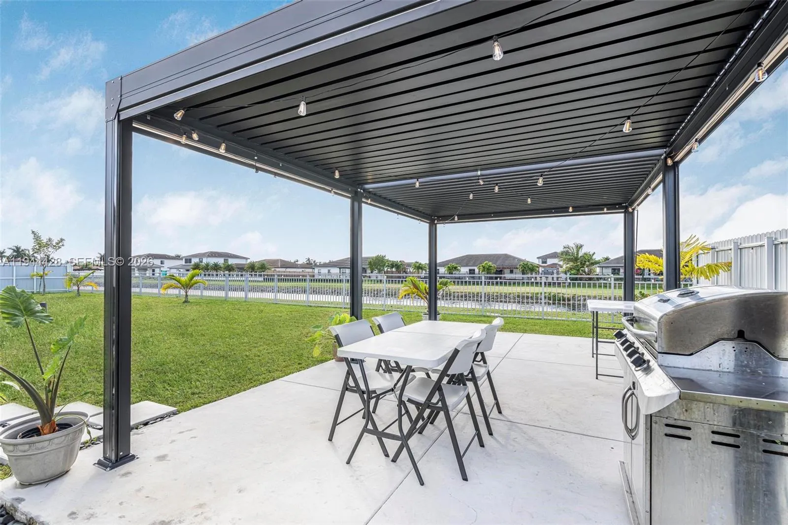 Enjoy sunsets from west facing yard