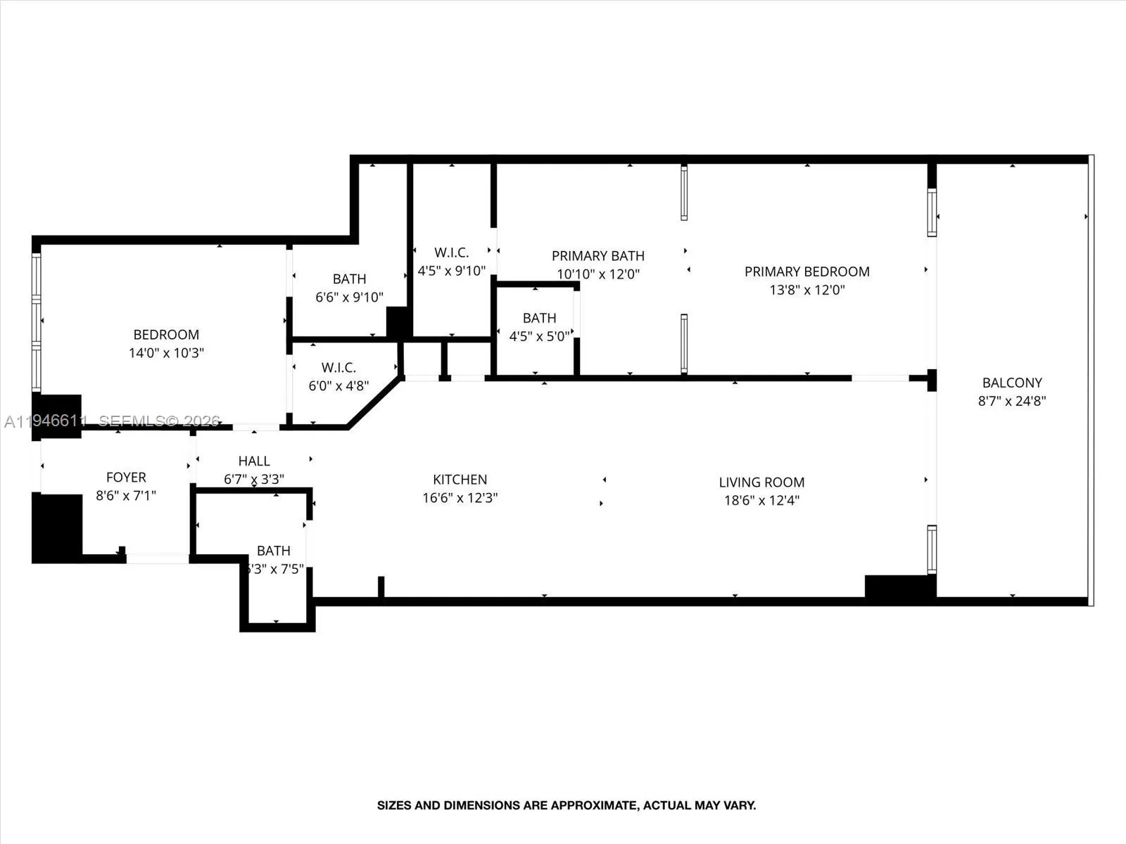 650 Ne 32nd St 4405, Miami, Florida 33137, Miami, Florida 33137, 2 Bedrooms Bedrooms, ,3 BathroomsBathrooms,Residential,For Sale,650 Ne 32nd St 4405, Miami, Florida 33137,A11946611