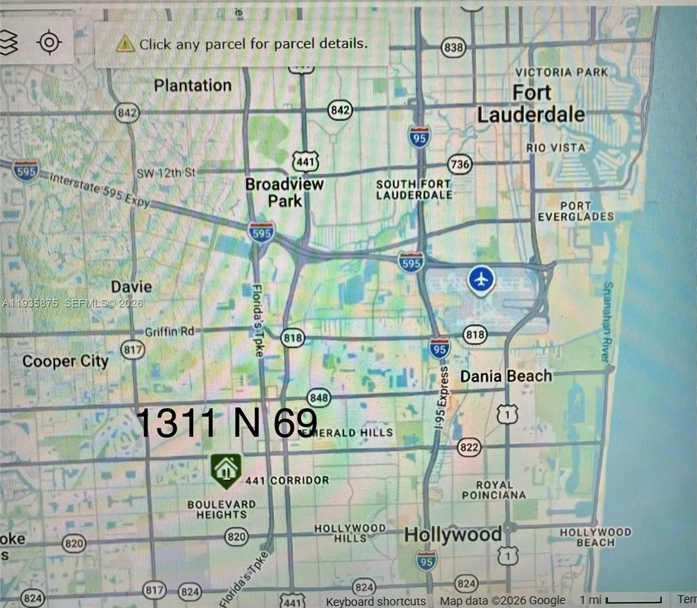 1311 N 69th Ave, Hollywood, Florida 33024, Hollywood, Florida 33024, 3 Bedrooms Bedrooms, ,1 BathroomBathrooms,Residential,For Sale,1311 N 69th Ave, Hollywood, Florida 33024,A11935875