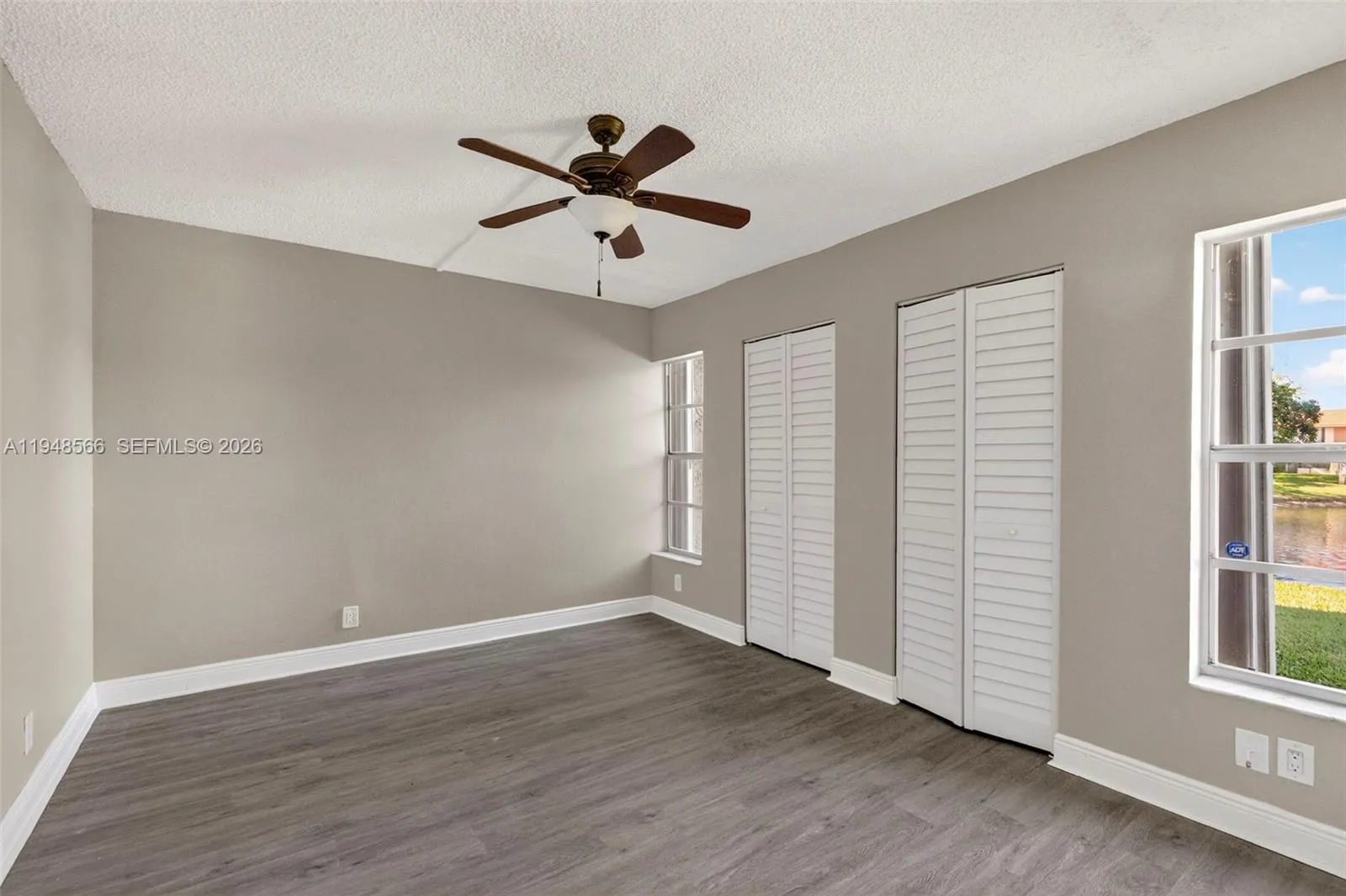 Great Space with His and Hers Closet