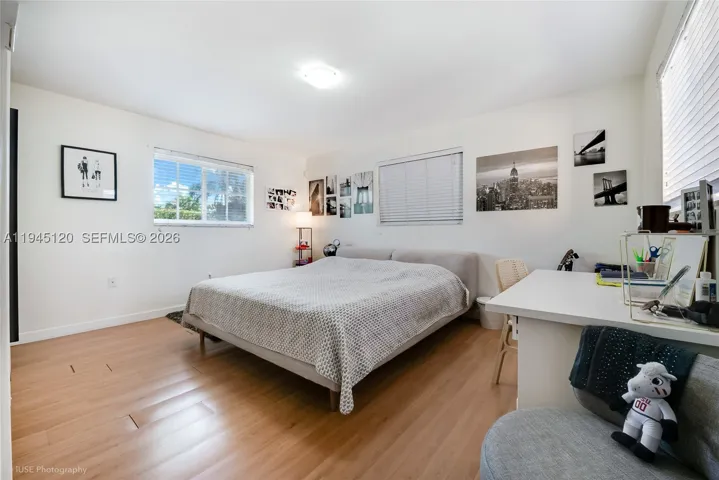 Spacious master bedroom