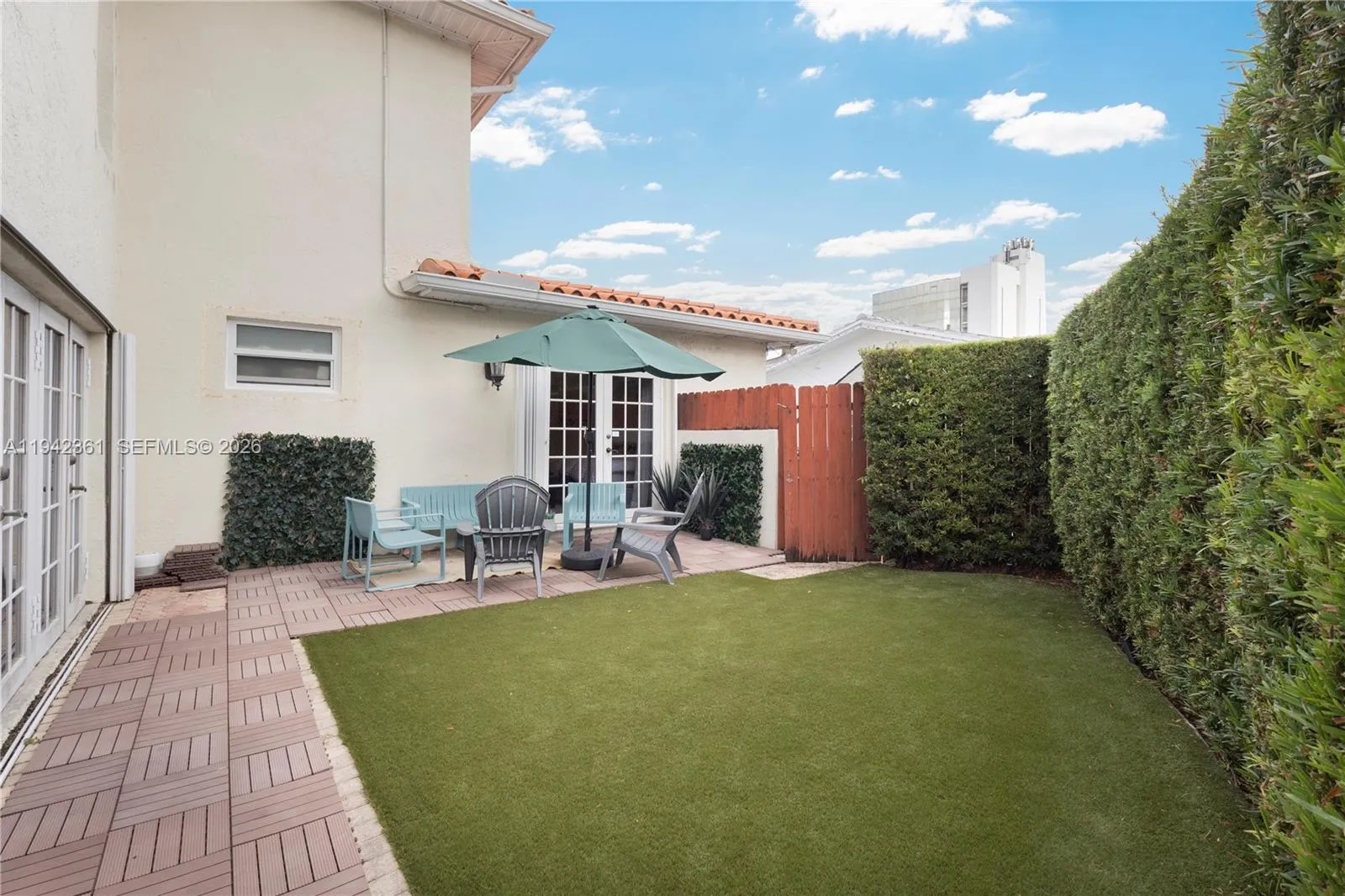 Top of Primary Staircase with Chandelier