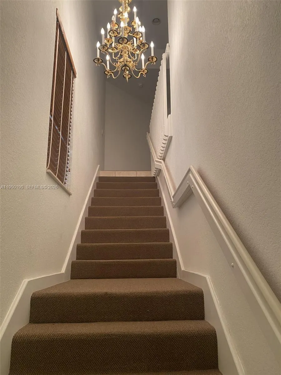 Staircase to unit