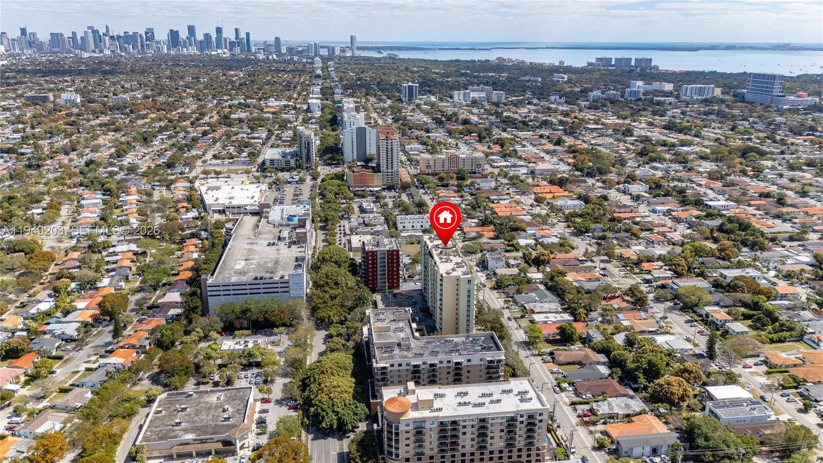 Proximity to Coconut Grove & Brickell