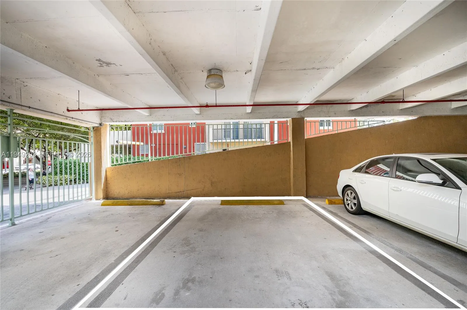 Assigned,covered garage space.