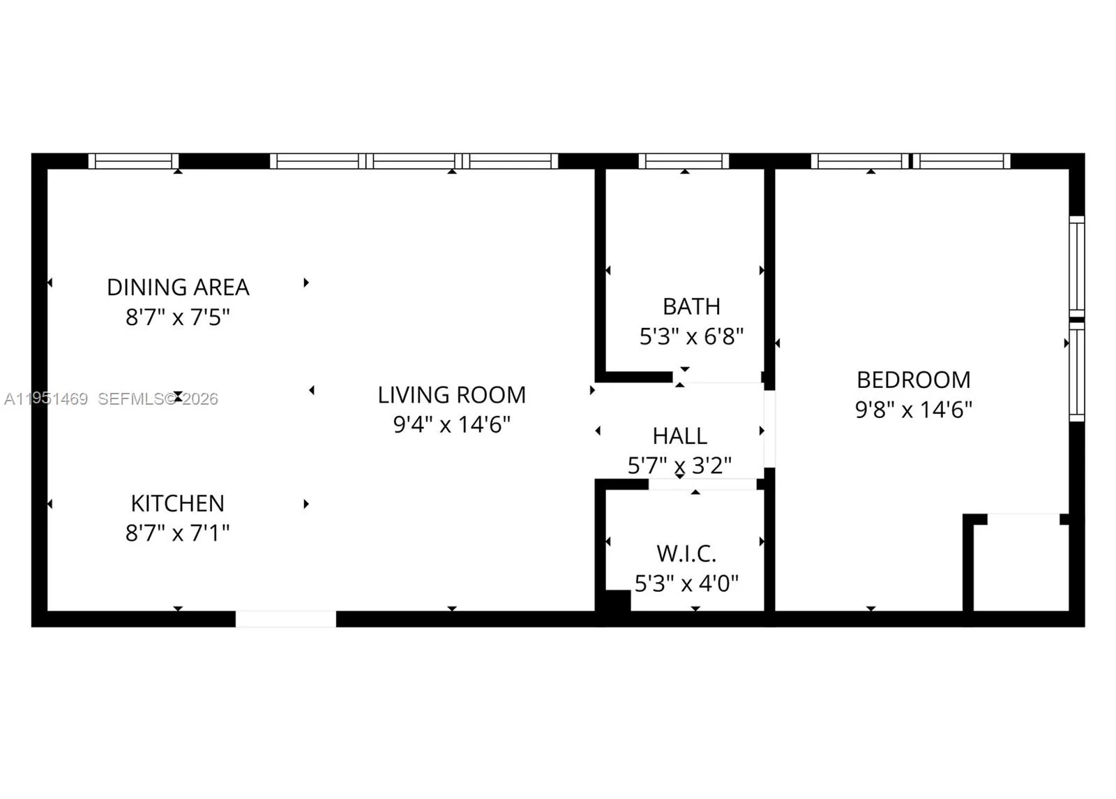 402 Nw 12th Ave 202, Miami, Florida 33128, Miami, Florida 33128, 1 Bedroom Bedrooms, ,1 BathroomBathrooms,Residential Lease,For Rent,402 Nw 12th Ave 202, Miami, Florida 33128,A11951469