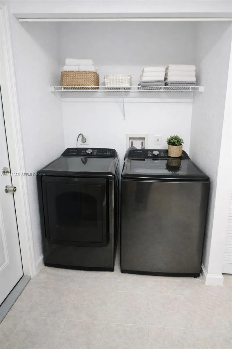 Washer and Dryer