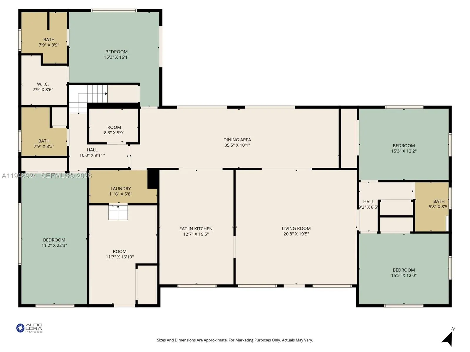 831 Ne 109th St, Biscayne Park, Florida 33161, Biscayne Park, Florida 33161, 5 Bedrooms Bedrooms, ,5 BathroomsBathrooms,Residential,For Sale,831 Ne 109th St, Biscayne Park, Florida 33161,A11948924